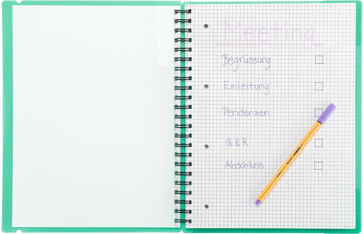 Immagine prodotto Kolma Quaderno Easy A4 a scacchi verde (A4, Quadretti, Copertina rigida)