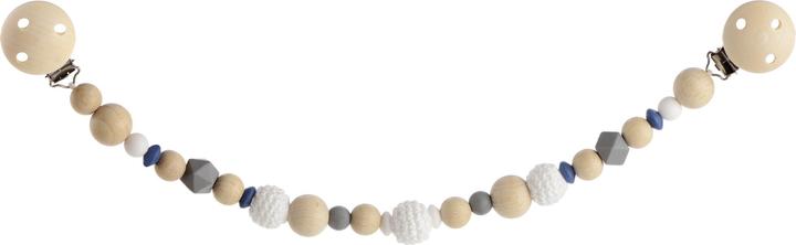 Kikadu Chaîne de poussette - gris/blanc