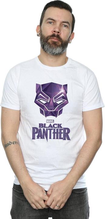 Produktbild Black Panther Maske Logo TShirt (3XL)