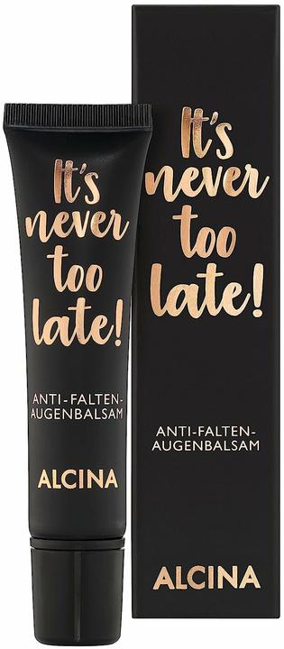 Image du produit Alcina It's never too late Baume anti-rides pour les yeux (Fluide pour le soin des yeux, 15 ml, Journée)