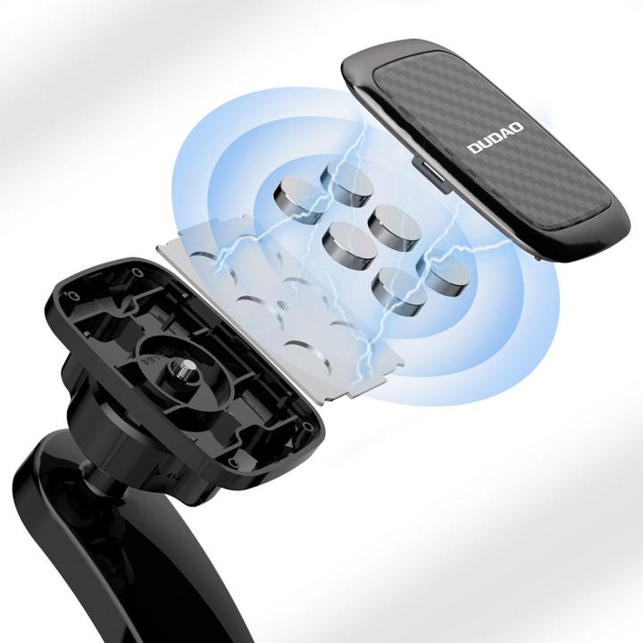 Immagine prodotto Dudao F12s supporto per telefono da auto per cruscotto (nero)