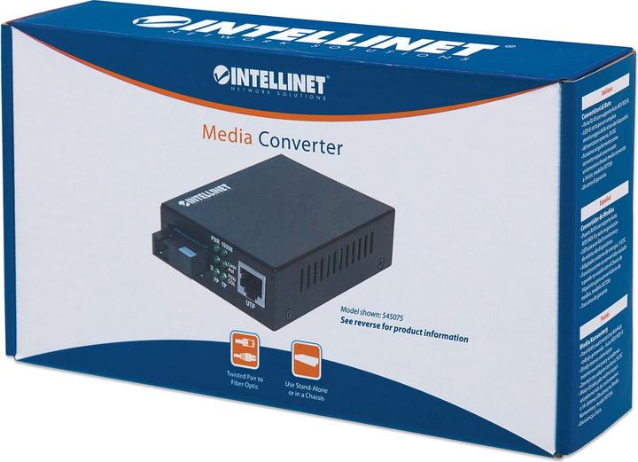 Productafbeelding Intellinet 10/100/1000Base-T naar 1000Base-LX, SC, Single-Mode