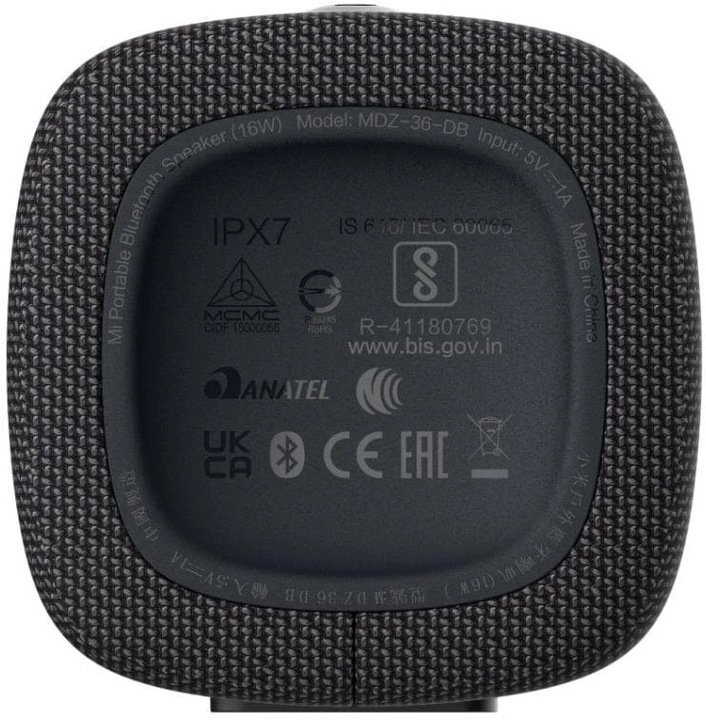 Actual product image Xiaomi Portable Stereo Speaker (13 h, Rechargeable battery operated)