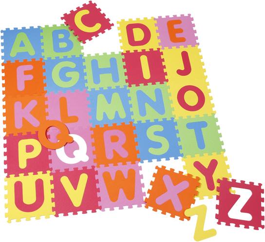 Produktbild Knorrtoys Puzzlematte - "Alphabet"/26-tlg./32 cm (160 x 160 cm)