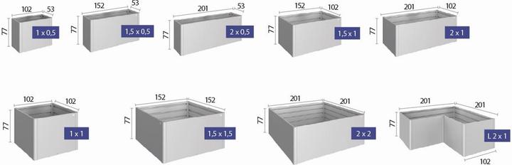Produktbild Biohort Hochbeet
