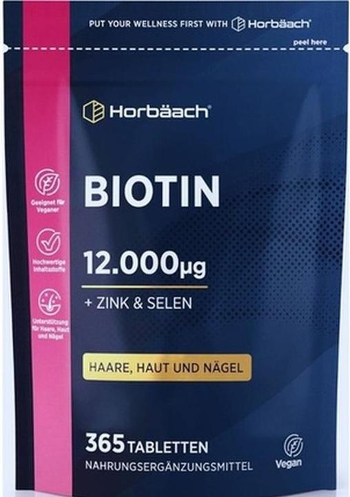 Immagine prodotto Vitamaze Biotina + zinco + selenio (365 Pezzo/i, Pillole)