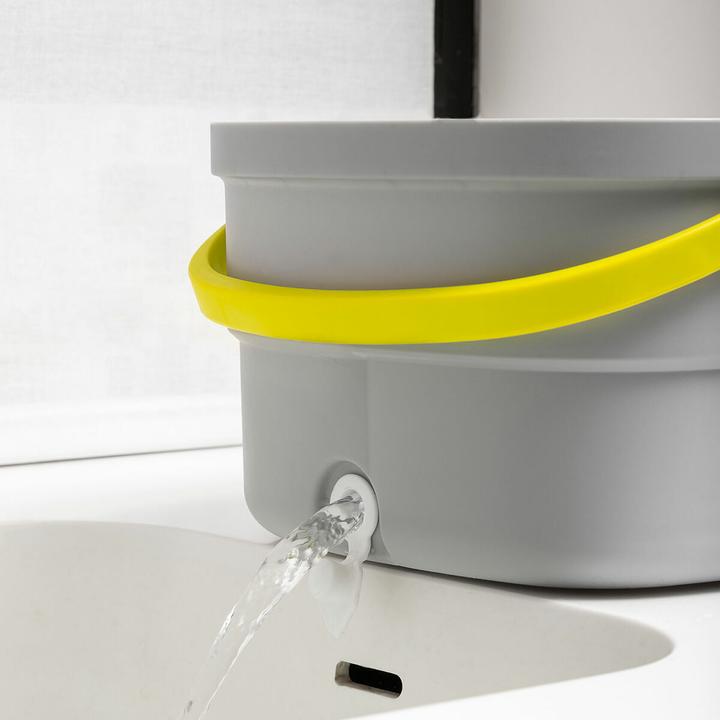 Image du produit InnovaGoods Balai rotatif autonettoyant avec seau en deux parties Selimop (1 pcs)