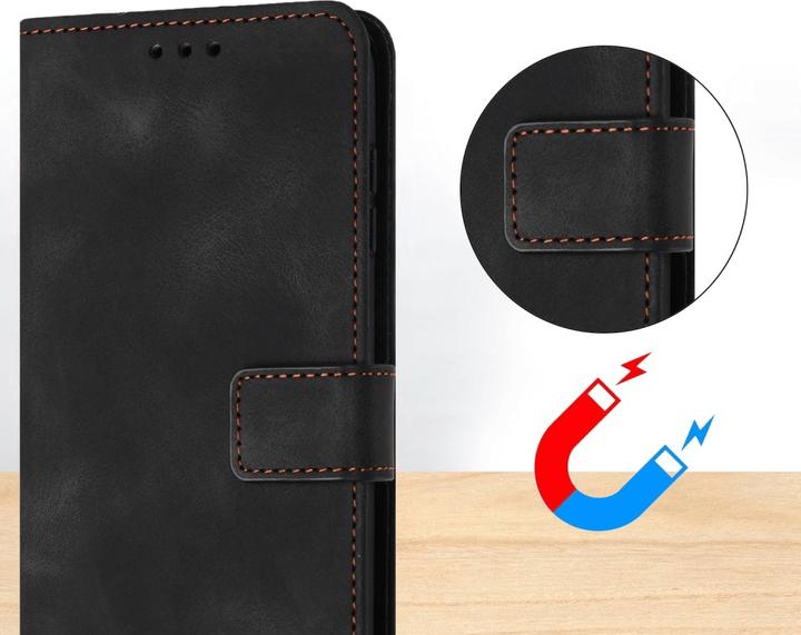 Image du produit Cover-Discount Xiaomi Redmi Note 14 Pro 5G / Pro+ Plus / Poco X7 – Wildleder Look Etui im Vintage Design (Xiaomi Poco X7, Xiaomi Redmi Note 14 Pro, Xiaomi Redmi Note 14 Pro 5G)