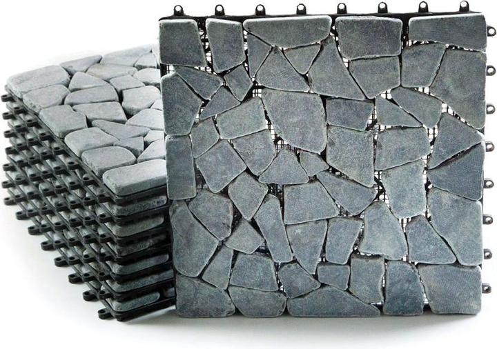 Produktbild SPC Klickfliesen (11 x, 30 x 30 cm)