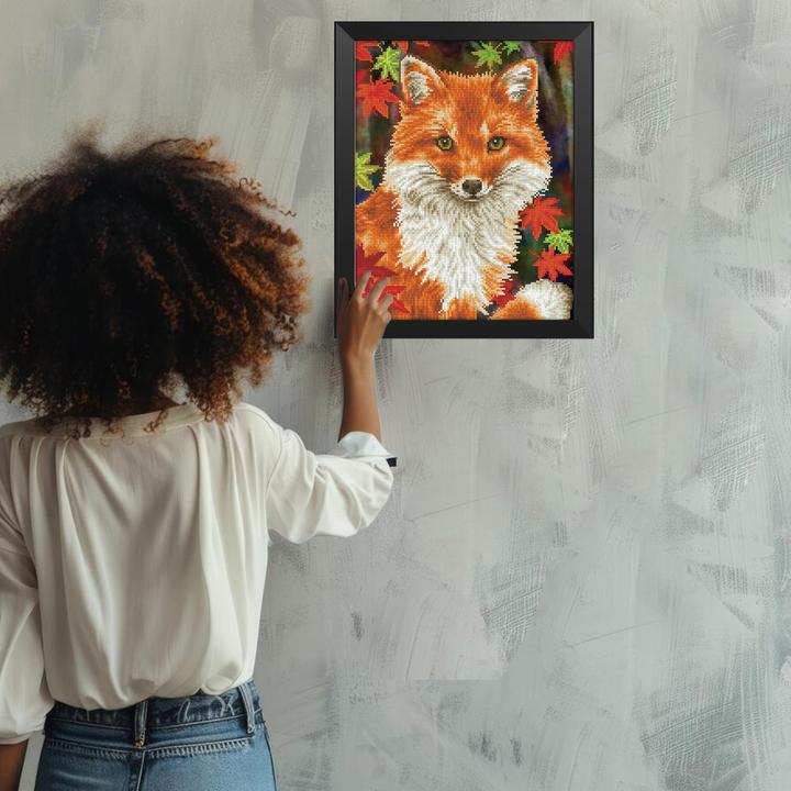 Actual product image Diamond Dotz Diamond Painting Fox