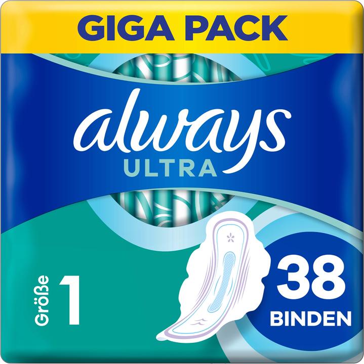 Actual product image Always Ultra bandage (38 x)