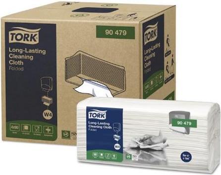 Tork 90479 Wischtuch Langlebiges Reinigungstuch 90 Stück langlebiges Reinigungstuch für W4 Einzeltu