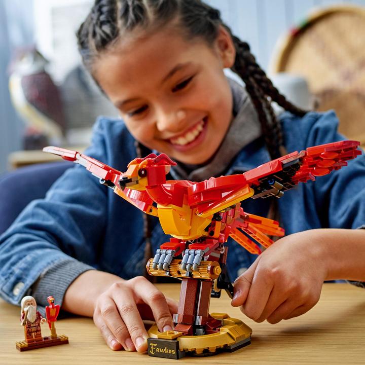 Immagine prodotto LEGO Fawkes, la Fenice di Silente (76394, LEGO Harry Potter, Set LEGO rari)