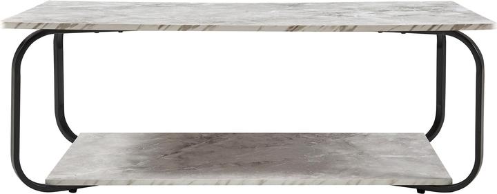 Produktbild En.Casa Couchtisch Kolta 120x60x43 cm Marmoroptik, Weiss