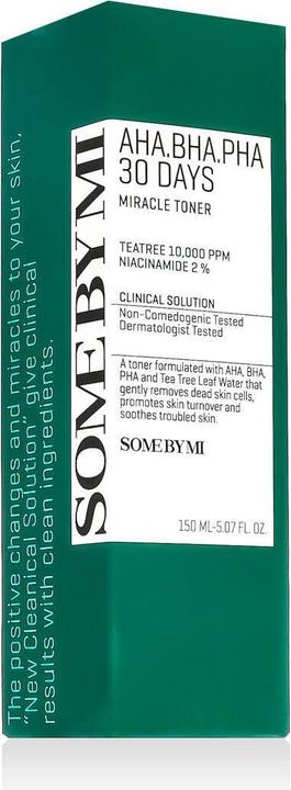 Actual product image Some By Mi 30 Days Miracle (Face toner, 150 ml)