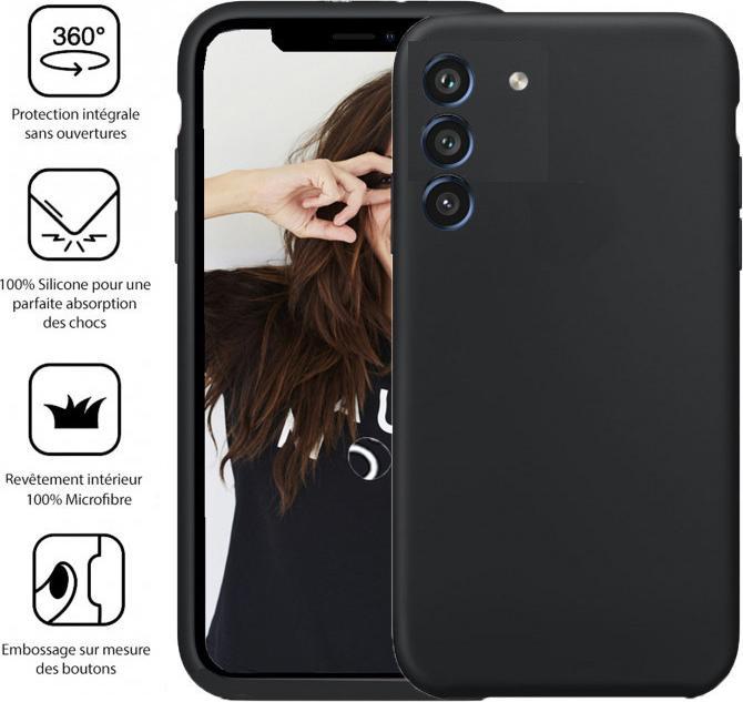 Image du produit Jaym Housse en silicone premium, Série noire (Xiaomi Redmi Note 11S, Ulefone Note 11P)