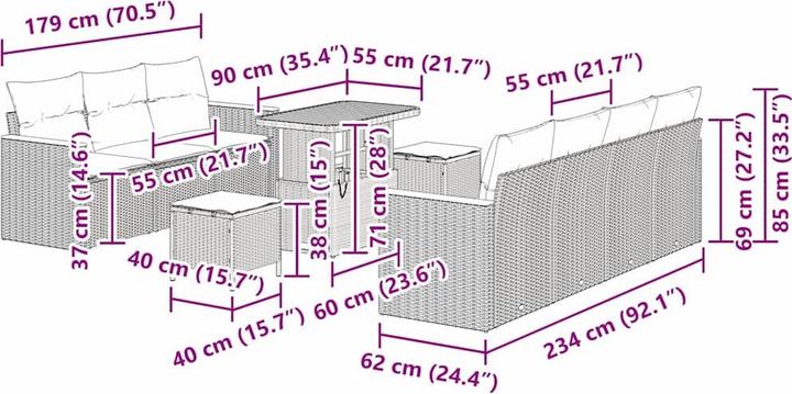 Produktbild vidaXL Crew