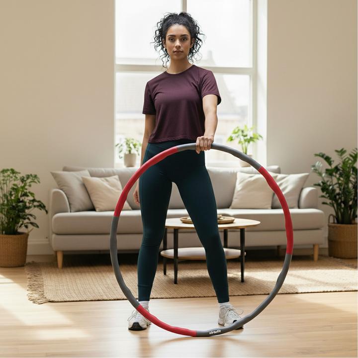Image du produit Virtufit Fitness Hula Hoop - Hoop - 100 cm - 1,8 kg (100 cm, 1800 g)