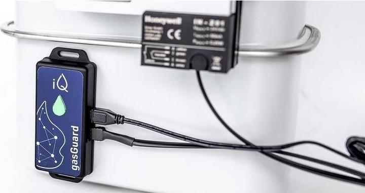 Actual product image Beulco iQ gasGuard with universal interface gas sensor