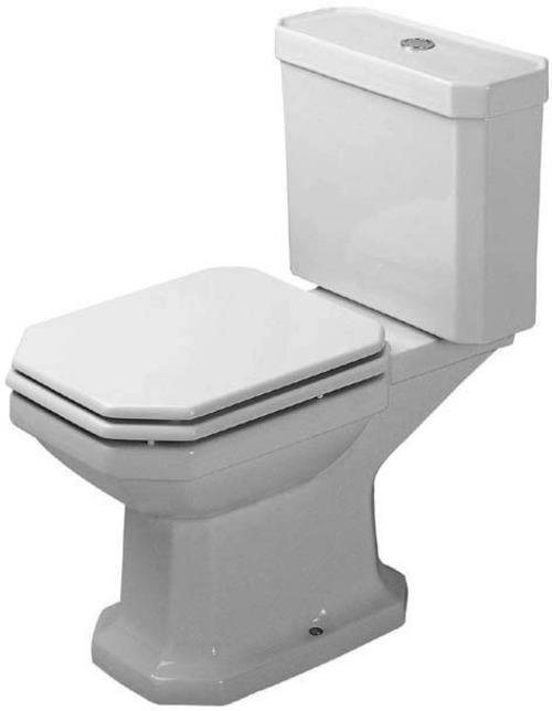Actual product image Duravit Pedestal WC 1930 deep, 355x665mm outlet vertical white