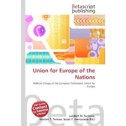 Union for Europe of the Nations, Fachbücher