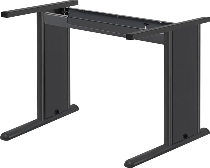 Produktbild Ziehl mewa Tischgestell C 3000 Seitenteil links Tiefe 550 mm RAL 7016