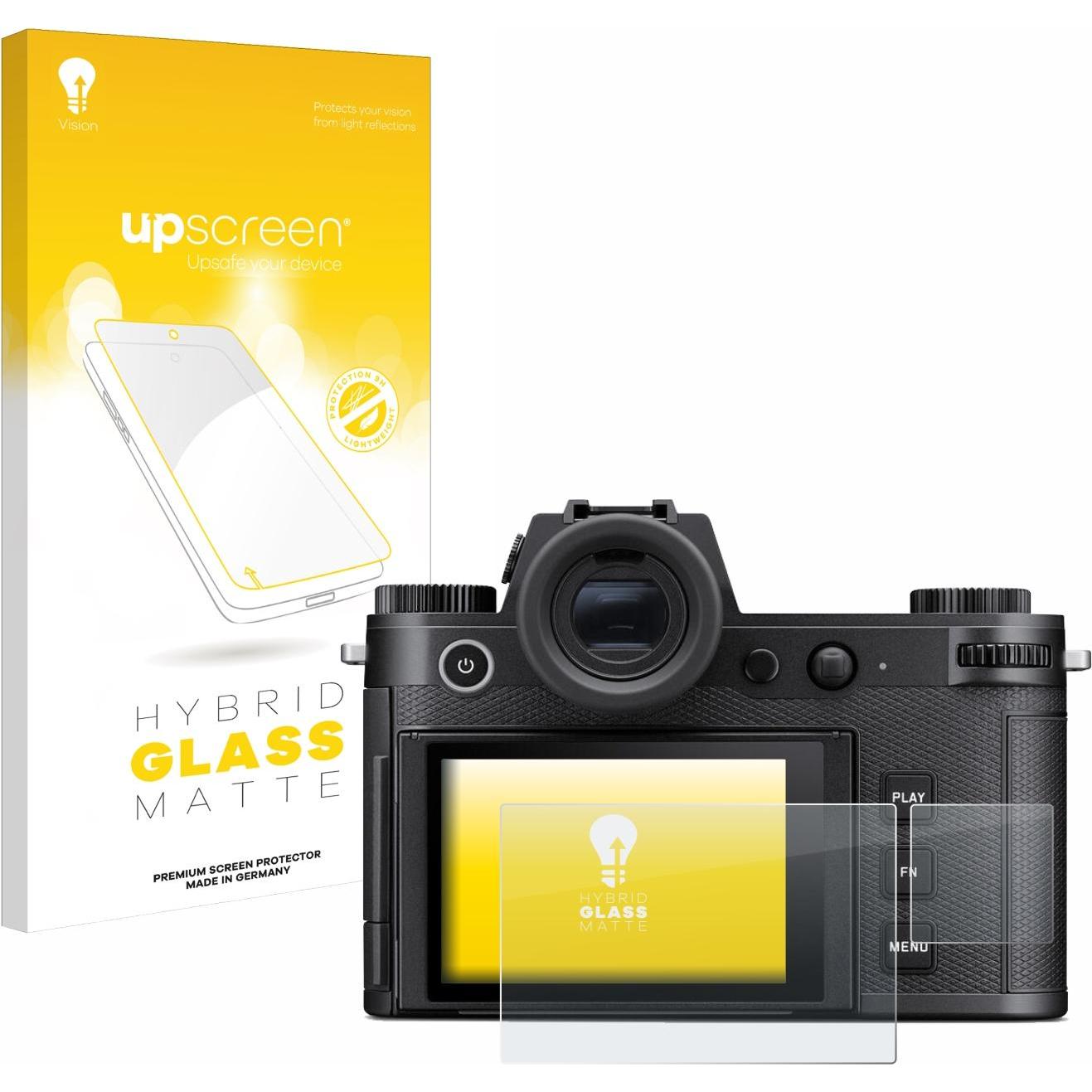 upscreen Reflection Shield Panzerglasfolie Matt (Displayschutz), Kameraschutz