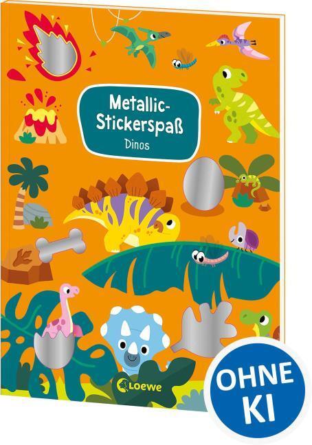 Actual product image Loewe Metallic-Stickerspass - Dinos