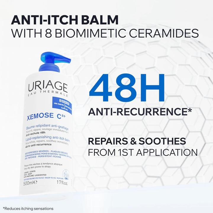 Actual product image Uriage Xémose Balsam (Body cream, 500 ml)