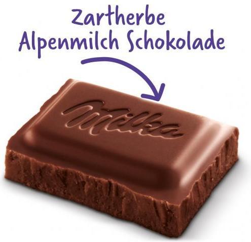Actual product image Milka Chocolate bar dark (100 g)