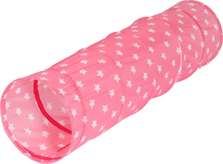 Produktbild Knorrtoys Spieltunnel "Pink white stars"