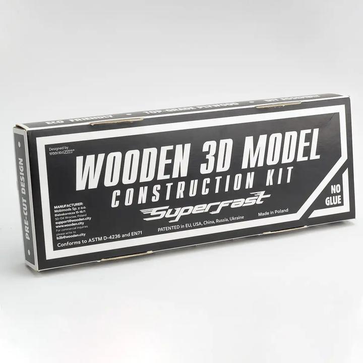 Produktbild WoodenCity WOODEN CITY 3D puzzle Superfast Car Carrier Truck (182 Teile)