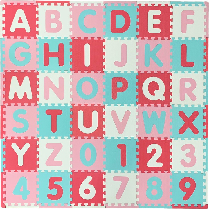 Actual product image Knorrtoys Puzzle mat alphabet numbers (180 x 180 cm)