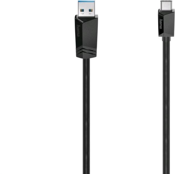 Produktbild Hama USB-C-Kabel, USB-A-Stecker - USB-C-Stecker, USB 3.2 Gen2, 10 Gbit/s, 1,00 m (1 m, USB 3.2 Gen 2)