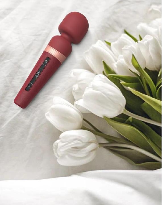 Actual product image Viotec Titanium wand vibrator