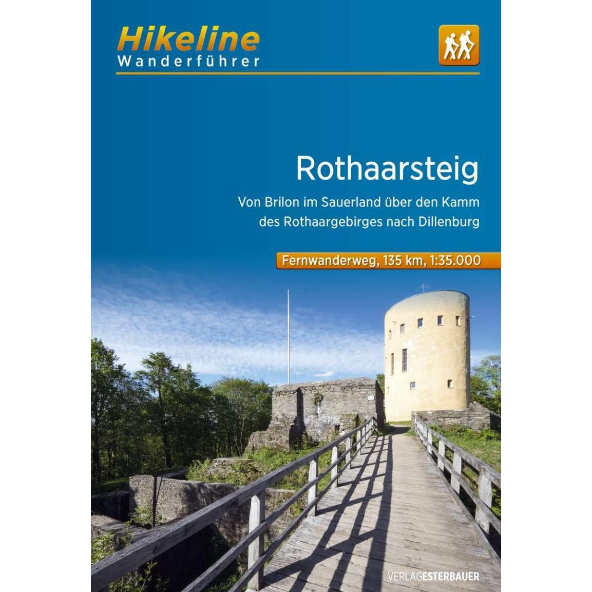 Fernwanderweg Rothaarsteig, Ratgeber von Esterbauer