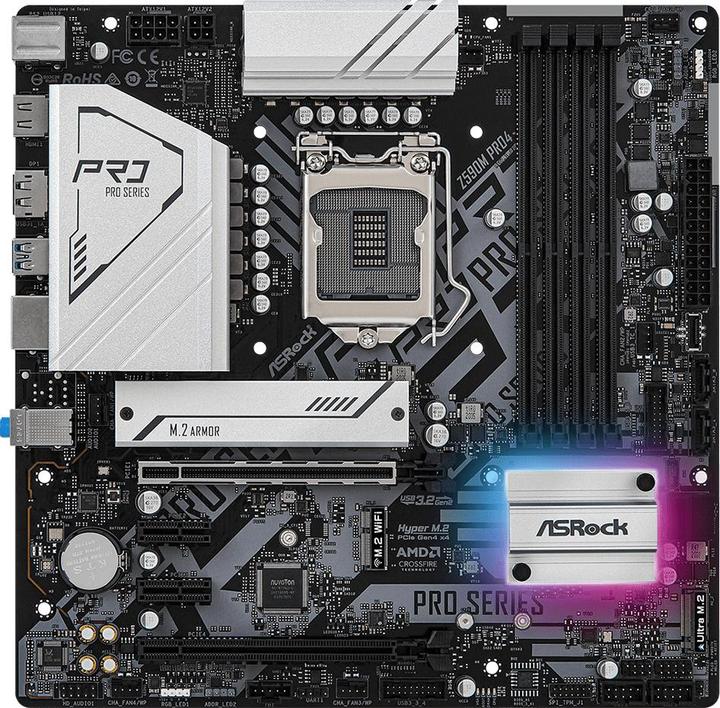 Produktbild AsRock Z590M Pro4 (LGA 1200, Intel Z590, mATX)