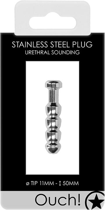 Produktbild Ouch! Urethral Sounding - Metal Plug - 11mm