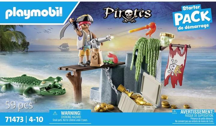 Produktbild Playmobil Pirat mit Alligator (71473, Playmobil Pirates)