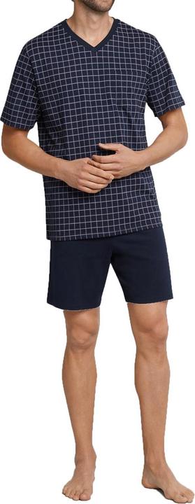Image du produit Schiesser pyjama court shorty pyjama 100% coton | aussi en grande taille (62)