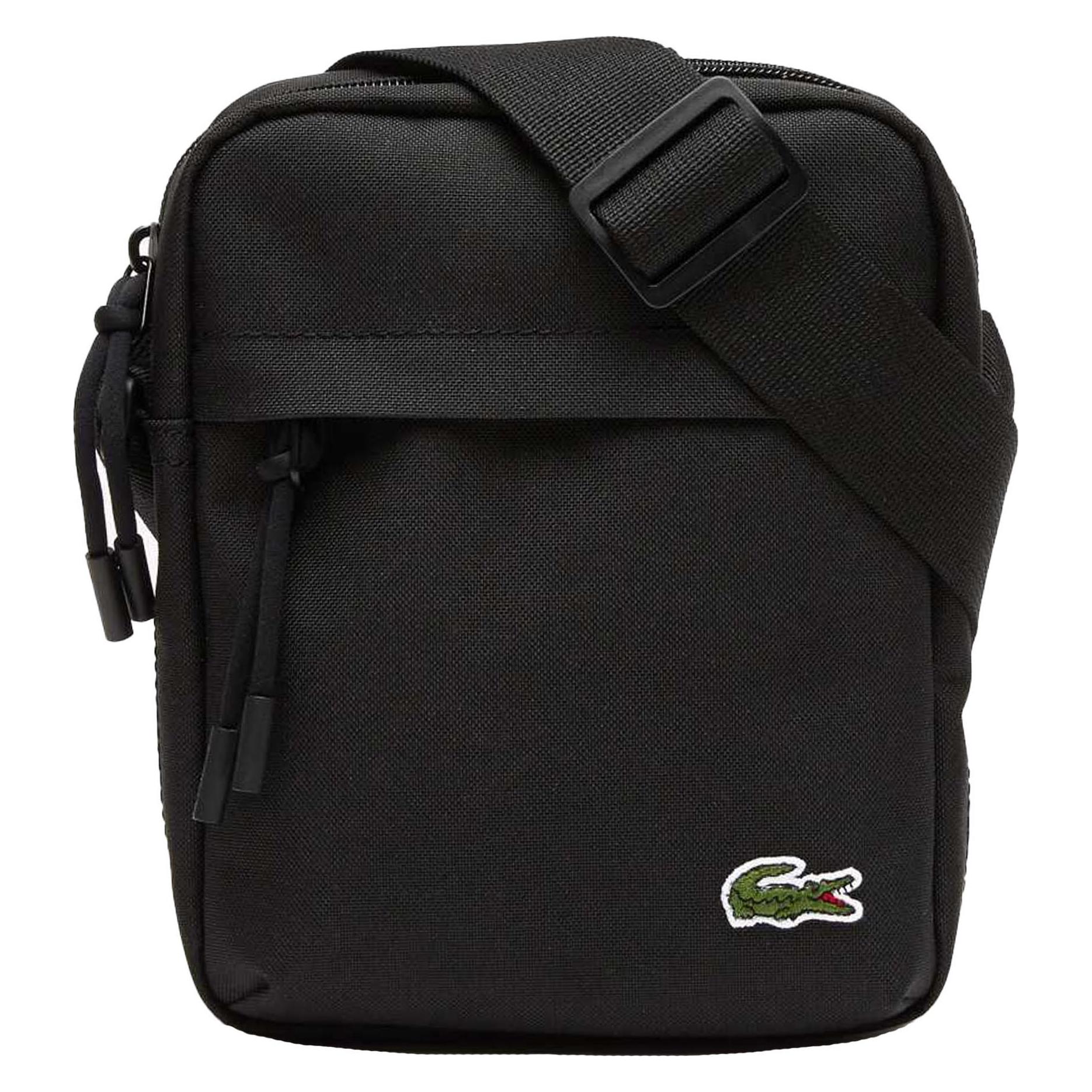 Lacoste, Herren, Handtasche, Taschen, Schwarz