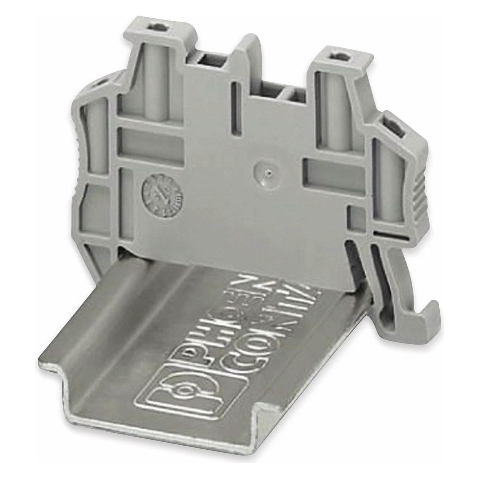 Phoenix Contact Grigio Clipfix 35-5 End Bracket (Vari), Accessori Di Elettronica + Alloggiamento,