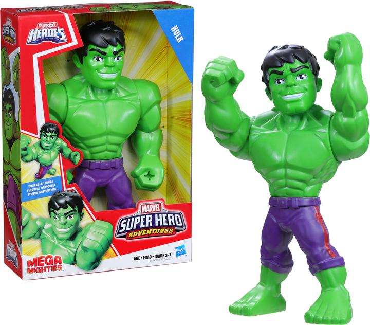 Produktbild Hasbro Marvel Playskool Super Hero Adventures Mega Mighties Hulk