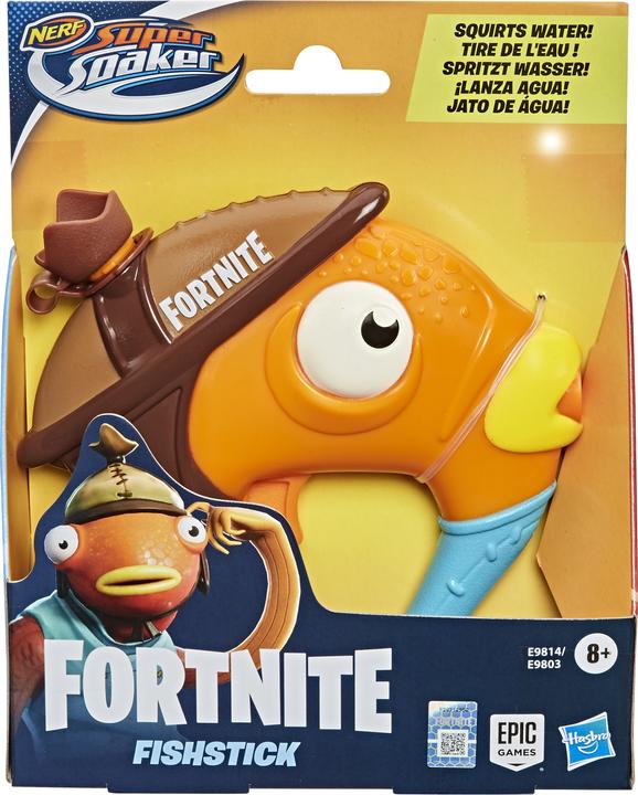 Actual product image Nerf Super Soaker Fortnite Fish Stick