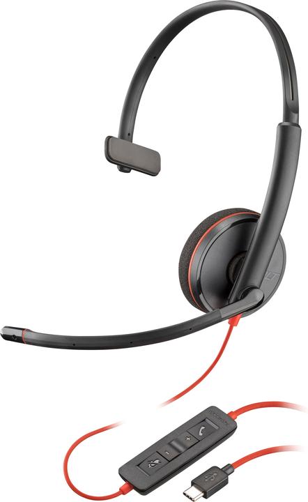 Produktbild HP Poly Blackwire 3210 (Kabelgebunden, USB-C)