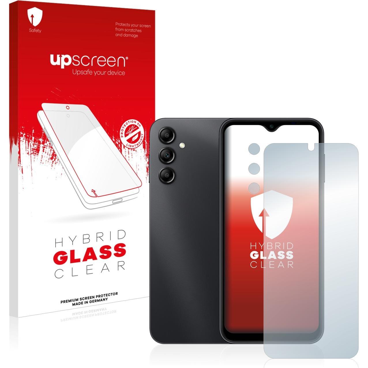 upscreen Scratch Shield Panzerglasfolie (1 Stück, Samsung Galaxy A14 5G), Smartphone Schutzfolie, Transparent