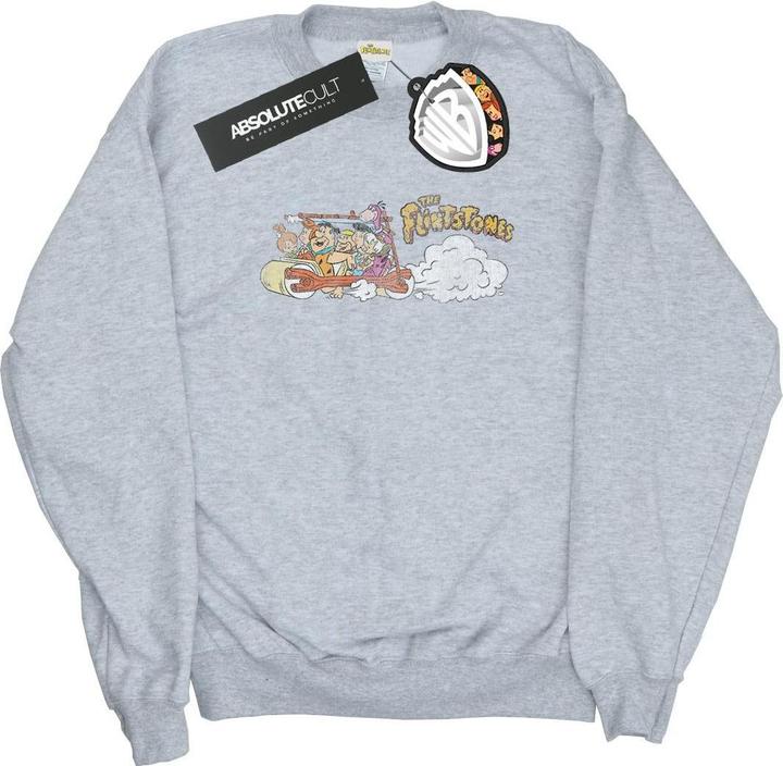Produktbild The Flintstones Family Car Distressed Sweatshirt (XL)