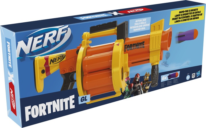 Actual product image Nerf Fortnite GL Blaster