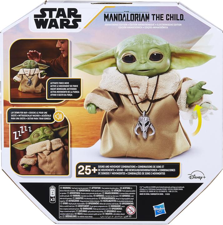 Actual product image Hasbro The Mandalorian: The Child - Animatronic Edition