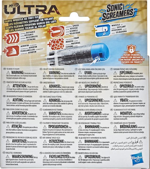 Produktbild Nerf Sonic Screamers Dart Nachfüllpack